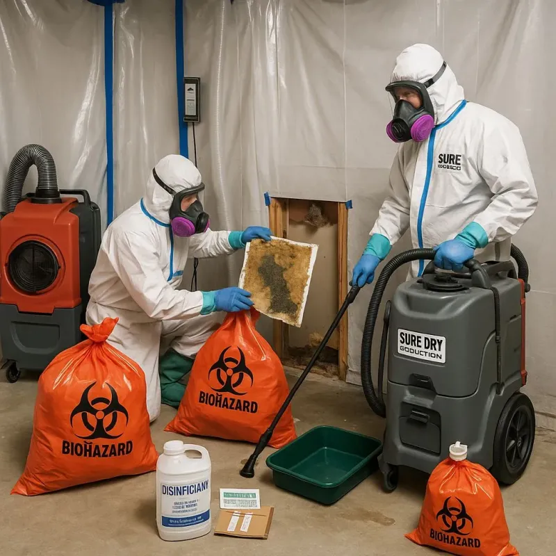 Contaminated Water Handling Protocols process in Westlake, LA