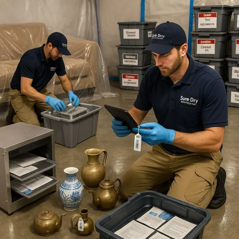 Content Protection and Restoration process in Westlake, LA
