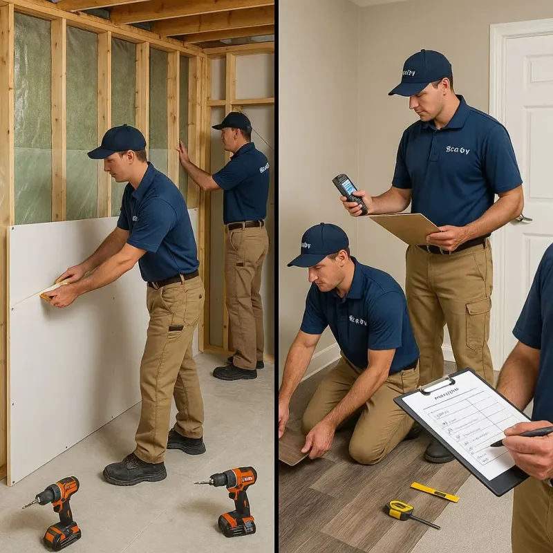 Repairs and Reconstruction process in Westlake, LA