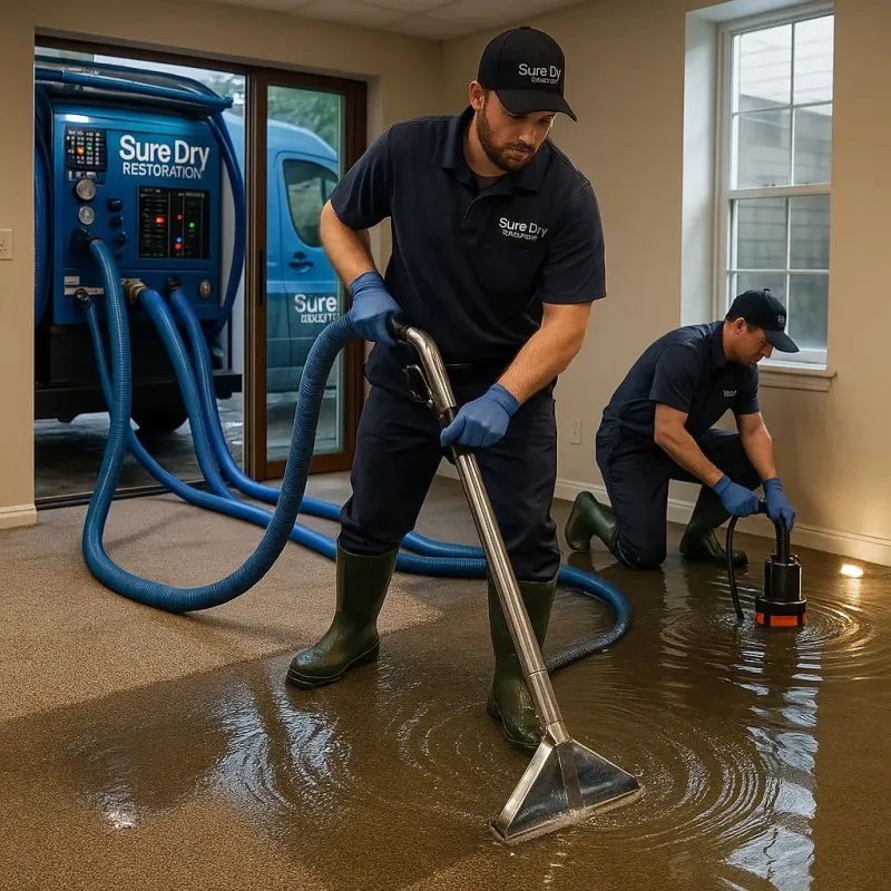 Water Extraction and Removal process in Westlake, LA